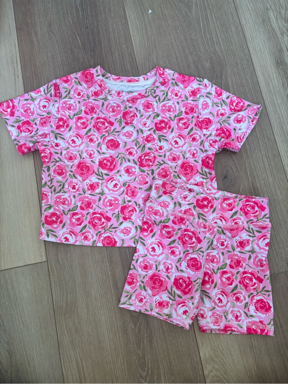 Cheeky Plum Athleisure set - Size 4T